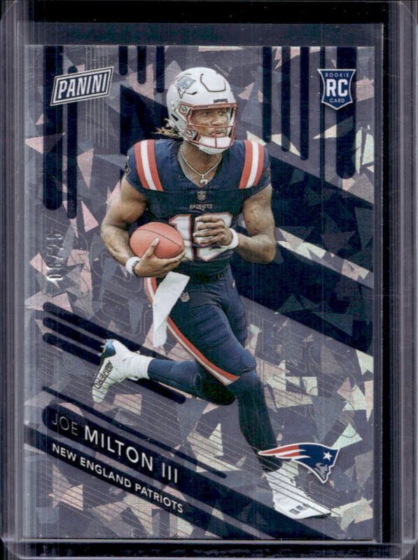 2024 Panini NSCC Wrapper Redemption #RC9 Rookies - Cracked Ice /25