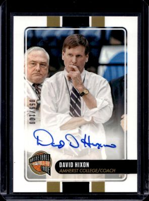 2025 Panini NSCC Silver Packs Wrapper Redemption #DH Basketball Hall of Fame Autographs /100