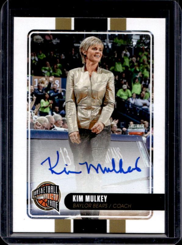 2025 Panini NSCC Silver Packs Wrapper Redemption #KM Basketball Hall of Fame Autographs /100