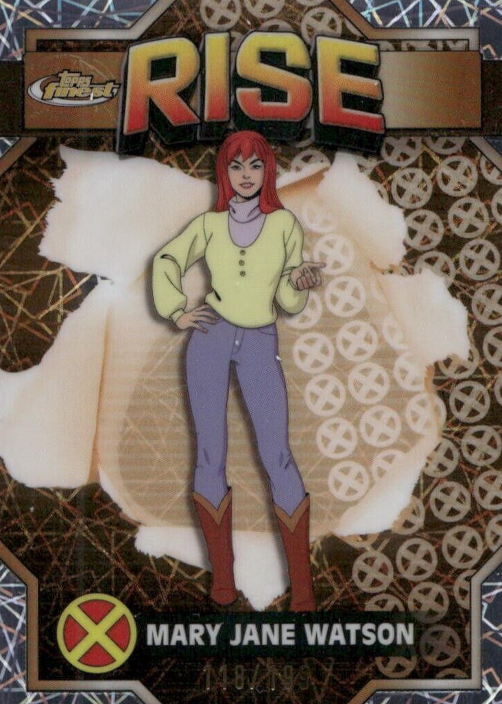 Mary Jane Watson 2025 Topps Finest X-Men 97 #18 Common - Laser ...