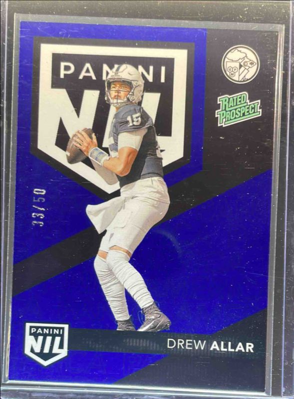 2025 Panini NSCC Silver Packs Wrapper Redemption #NIL13 Panini NIL - Blue /50