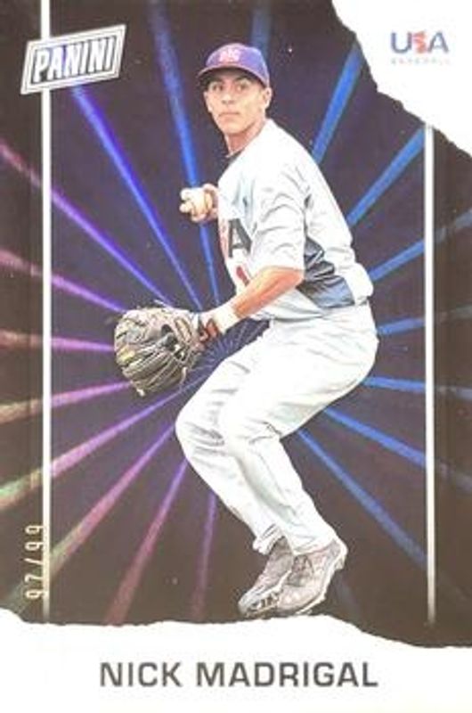 2021 Panini Father's Day #USA6 Rainbow Spokes /99