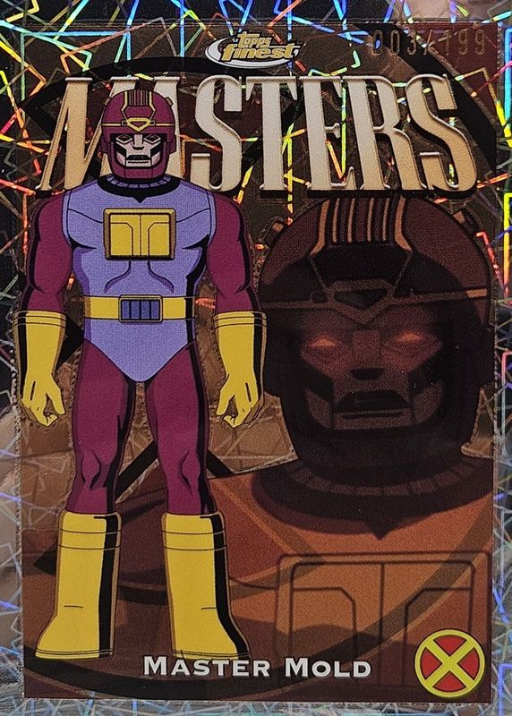 2025 Topps Finest X-Men 97 #43 Common - Laser Refractor /199