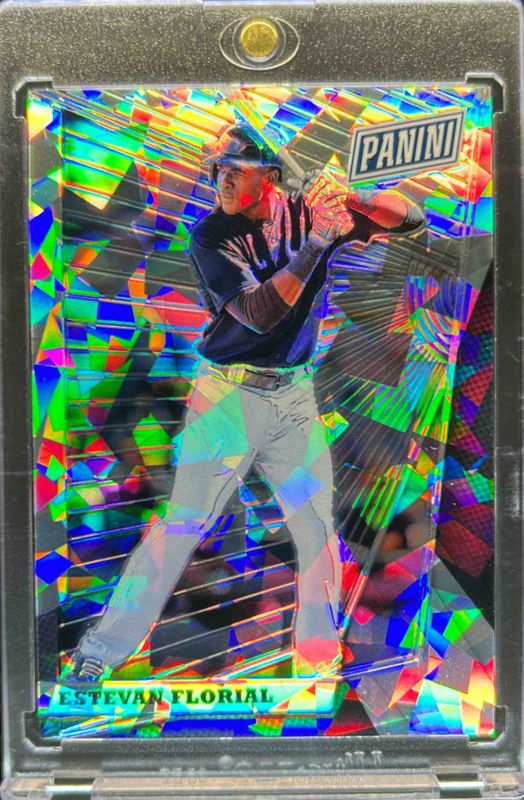 2018 Panini National VIP Gold #EF Cracked Ice /50