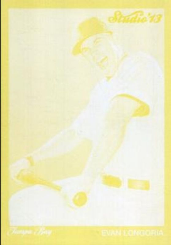 2013 Panini Father's Day #7 Studio Progression Yellow /5