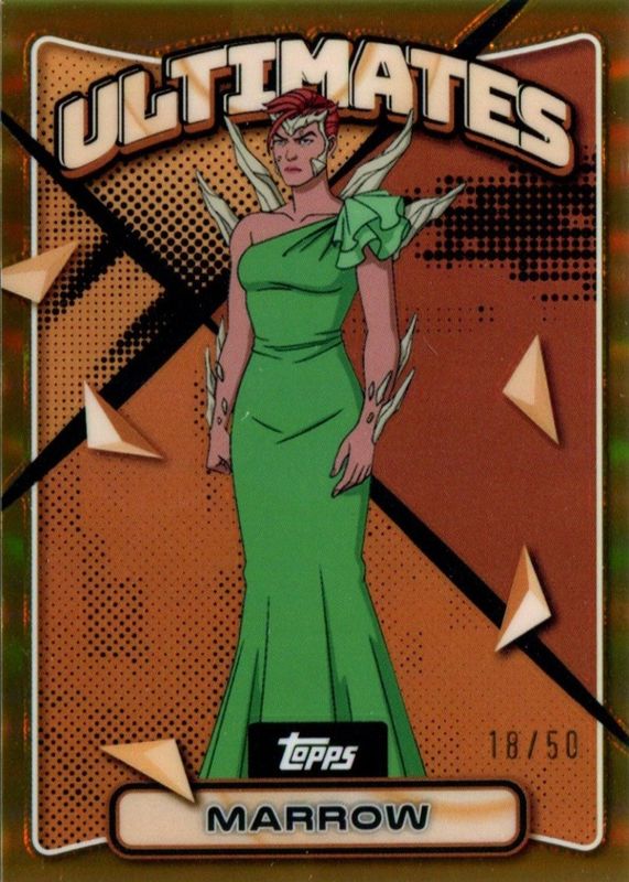 2025 Topps Finest X-Men 97 #3 Common - Gold Refractor /50