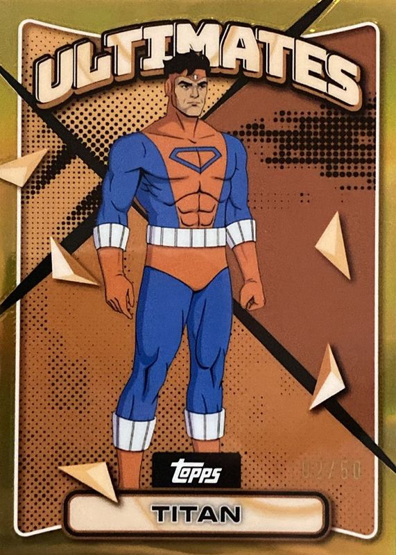 2025 Topps Finest X-Men 97 #6 Common - Gold Refractor /50