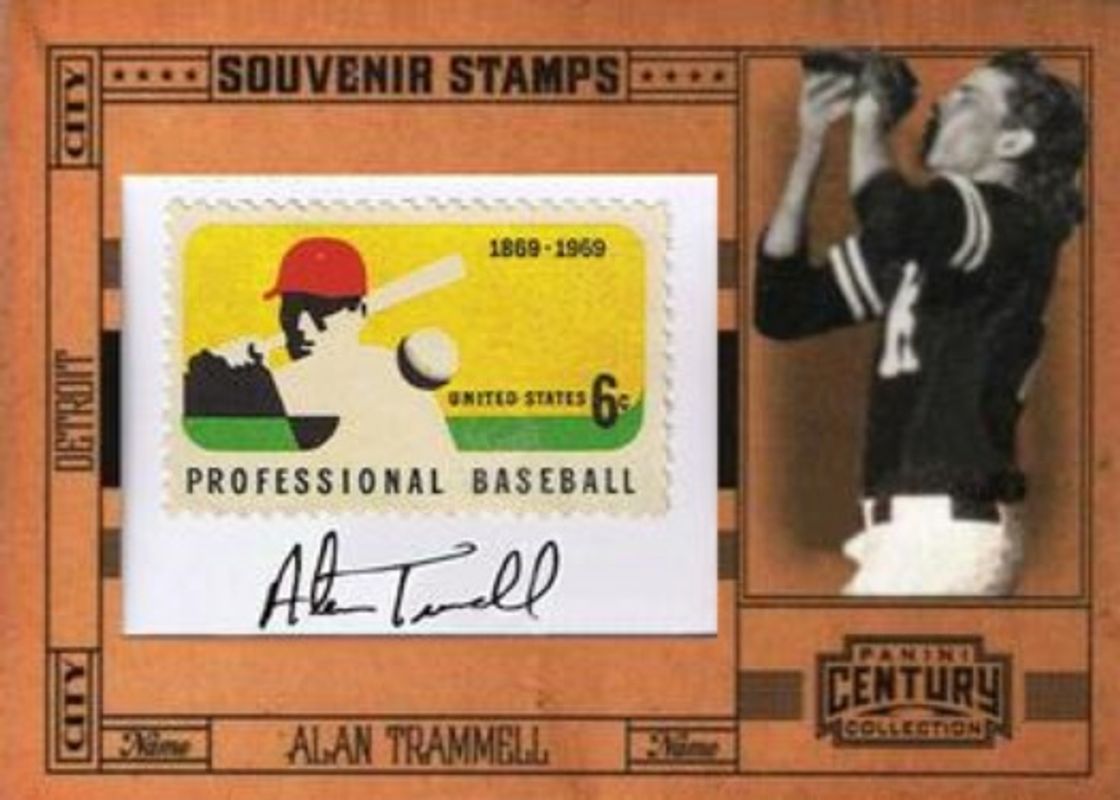 2010 Panini Century #1 Season Ticket - Baseball Six Cent Stamp Autographs /32