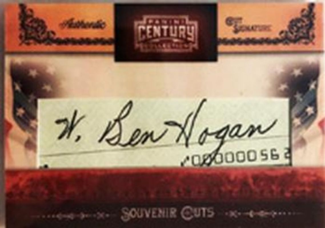 2010 Panini Century #4 Cut Autographs /100