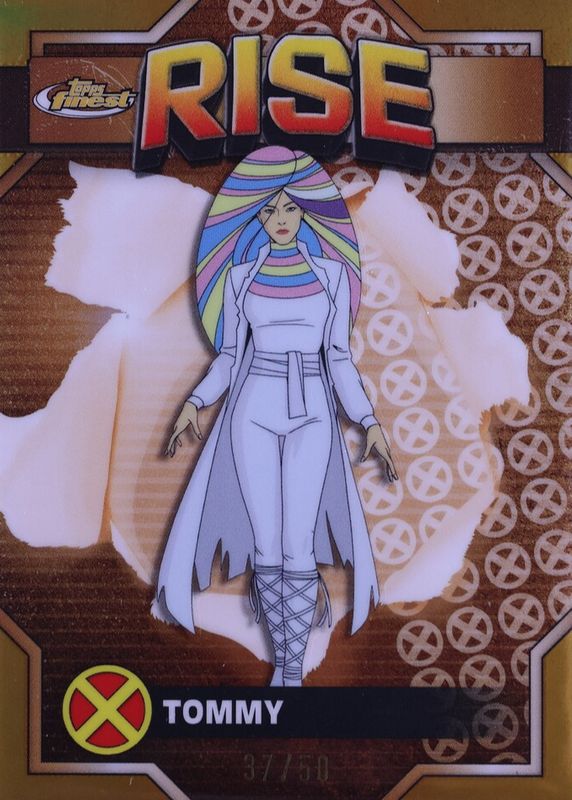 2025 Topps Finest X-Men 97 #22 Common - Gold Refractor /50