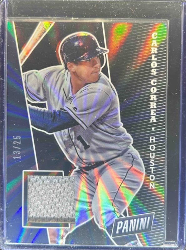 2017 Panini National Convention #CC Memorabilia - Rainbow Spokes /25