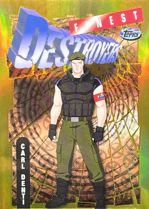 2025 Topps Finest X-Men 97 #44 Common - Gold Refractor /50