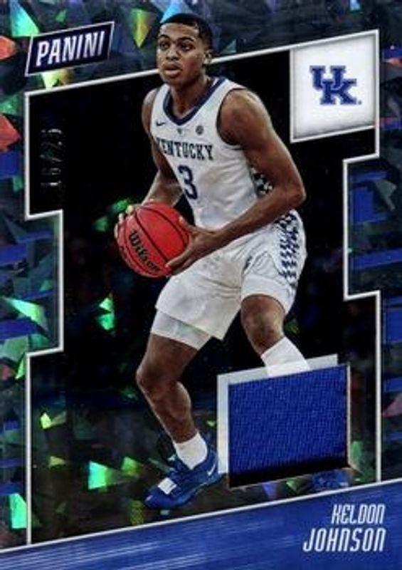 2019 Panini The National #BK8 Basketball Prospects Memorabilia Cracked Ice /25