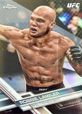 2017 Topps Chrome UFC #16 Black Refractor /10