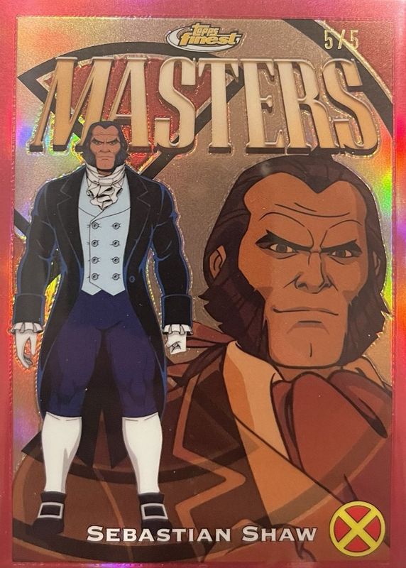 2025 Topps Finest X-Men 97 #33 Common - Red Refractor /5