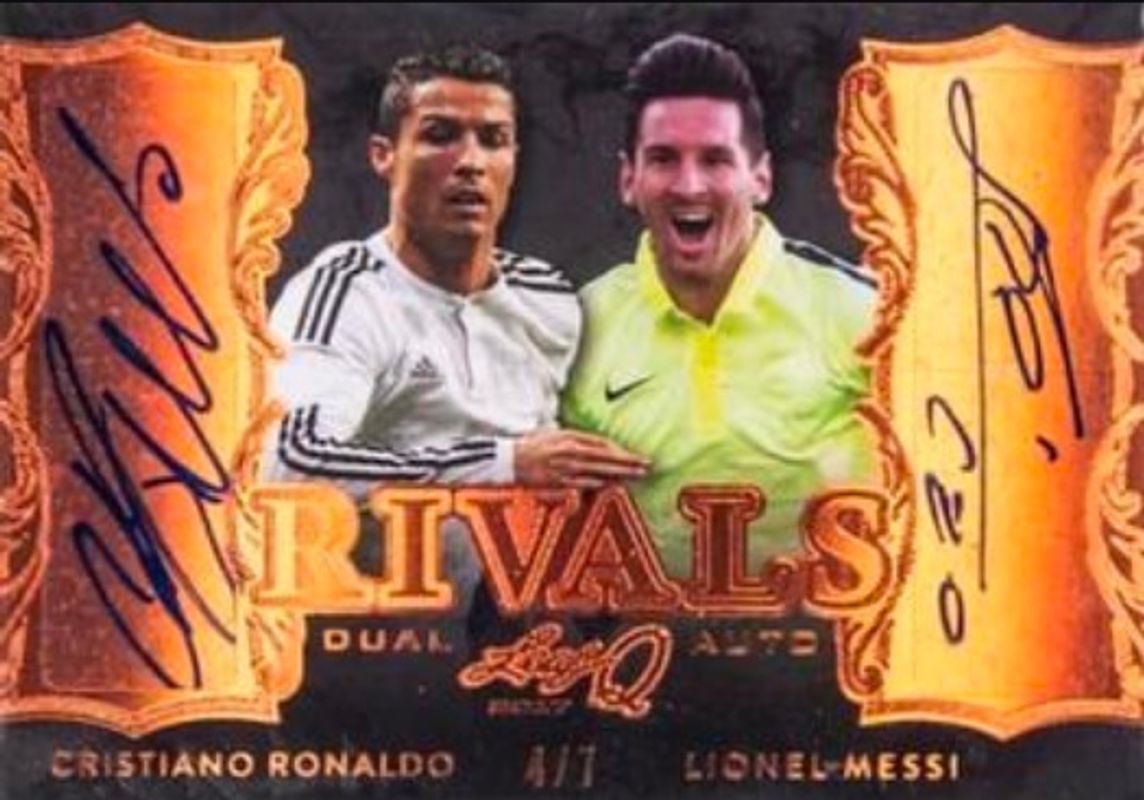 2017 Leaf Q #R-03 Rivals Autographs /9