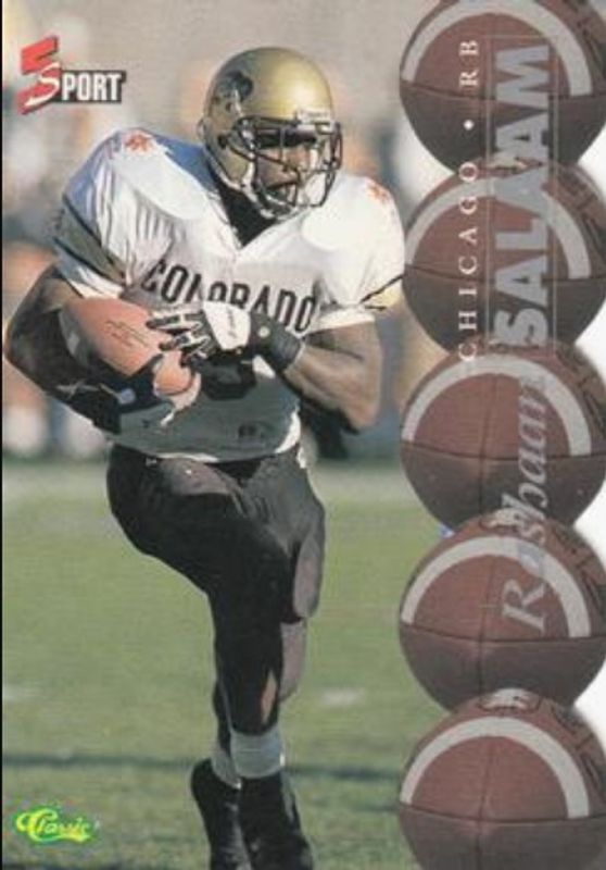 1995 Classic 5 Sport #63 Silver Die Cuts