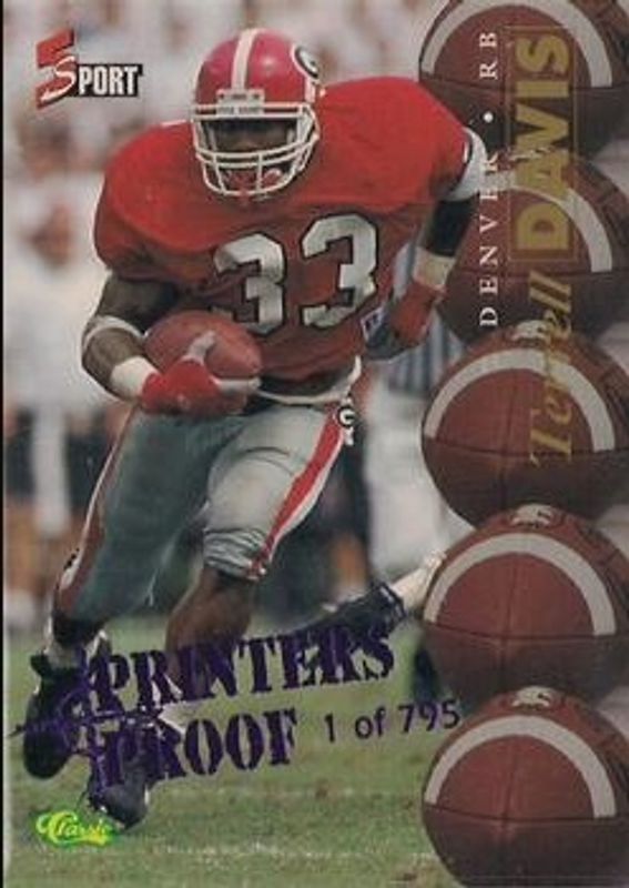 1995 Classic 5 Sport #91 Printer's Proofs