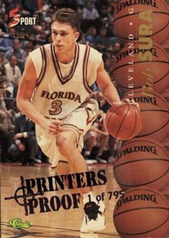 1995 Classic 5 Sport #15 Printer's Proofs