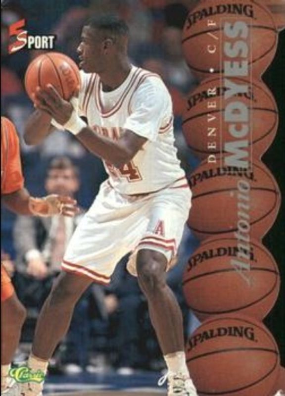 1995 Classic 5 Sport #2 Silver Die Cuts