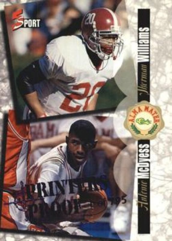 1995 Classic 5 Sport #182 Printer's Proofs