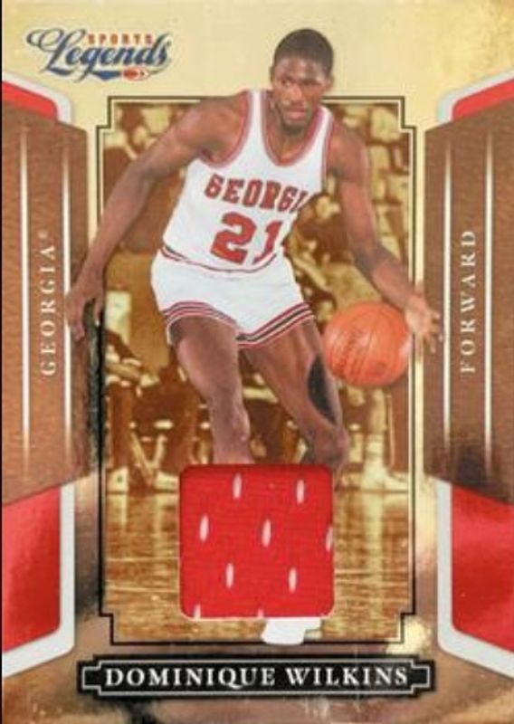 2008 Donruss Sports Legends #47 Materials Mirror Red /100