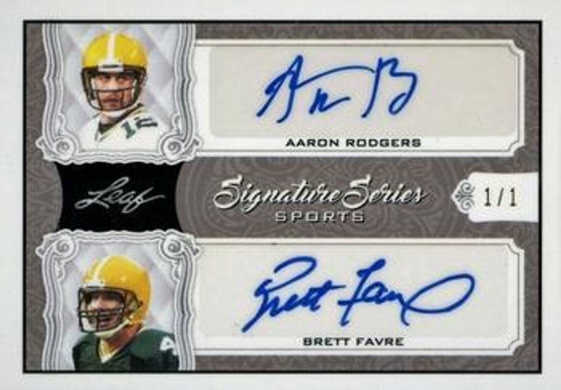 2021 Leaf Signature Series Sports #SSD-06 Dual Signatures Silver /1