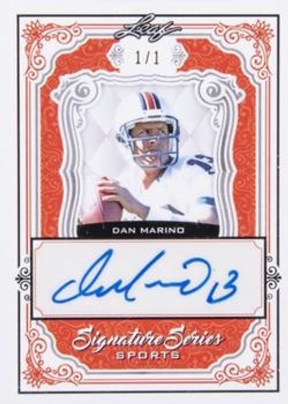 2021 Leaf Signature Series Sports #SS-DM1 Orange /1