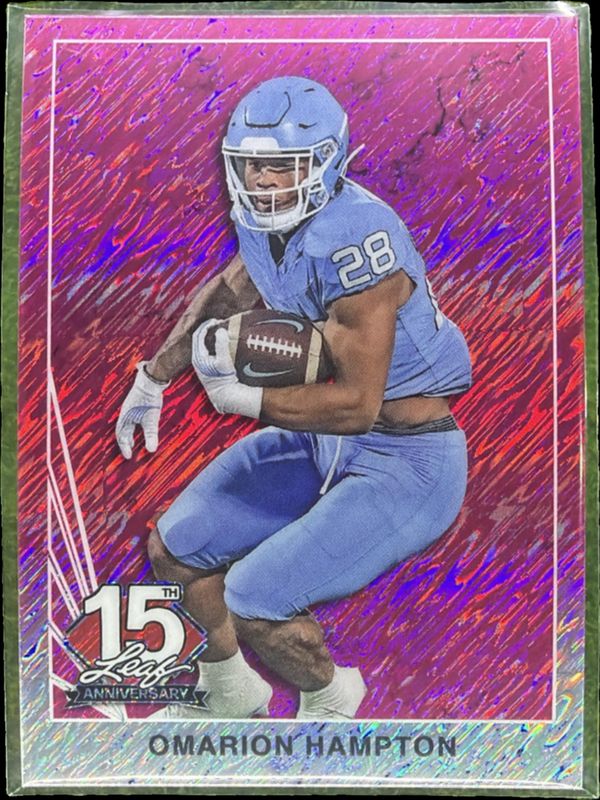 2025 Leaf 15th Anniversary NSCC Wrapper Redemption #90B-124 1990 Leaf Base - Shimmer Pink /8