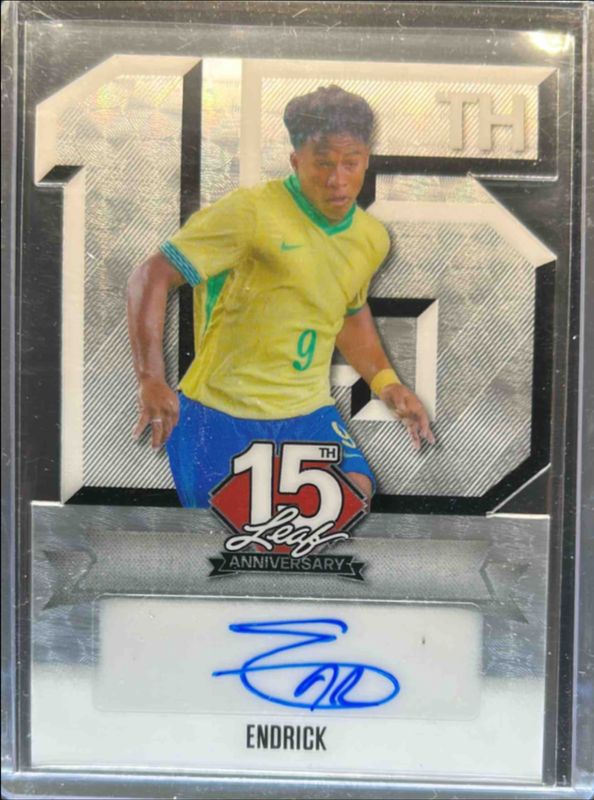 2025 Leaf 15th Anniversary NSCC Wrapper Redemption #CA-E1 Crystal Auto - Silver Circles Silver /1