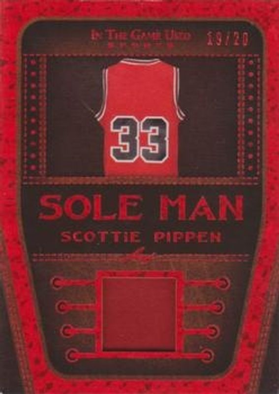 2022 Leaf In The Game Used Sports #SM-20 Sole Man Bronze /50