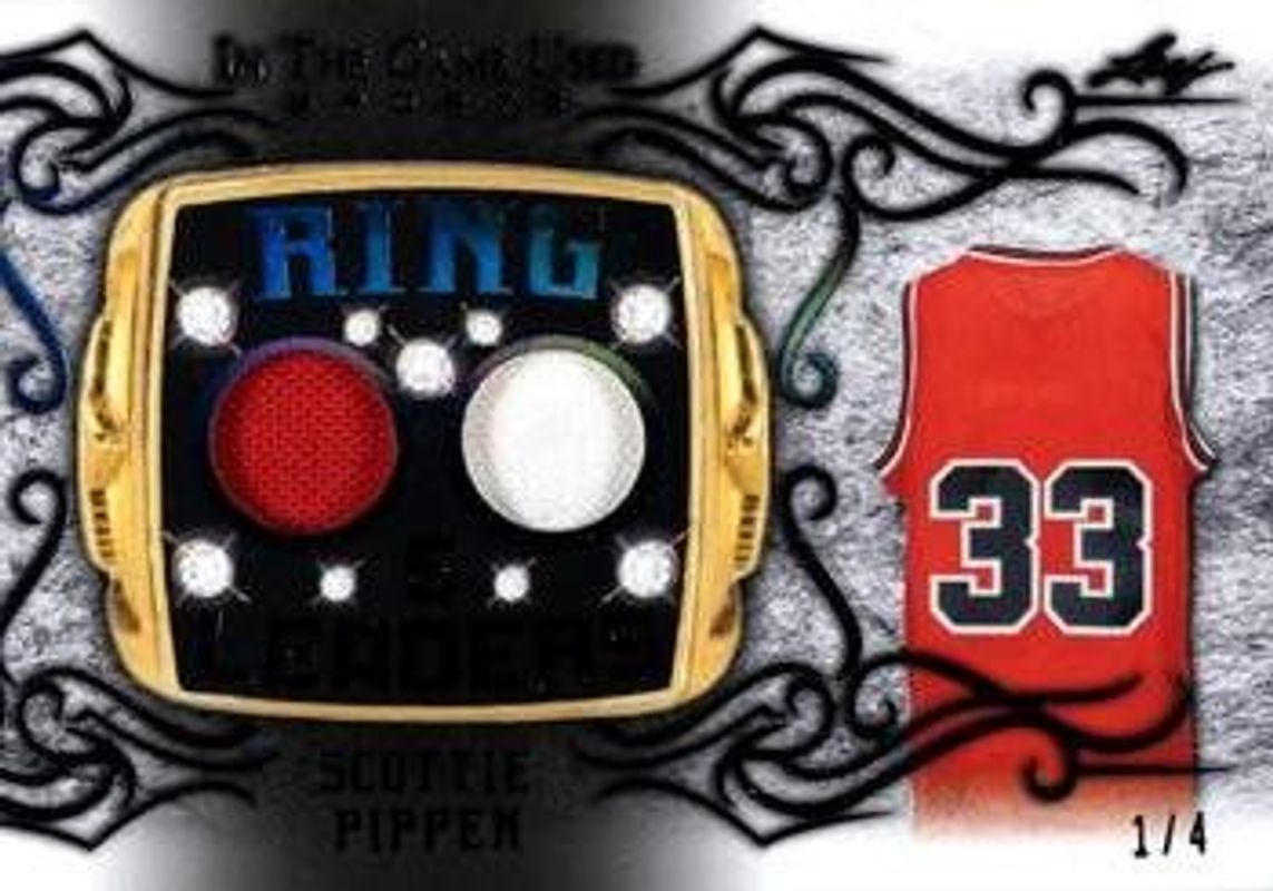 2022 Leaf In The Game Used Sports #RL-29 Ring Leaders - Black /25