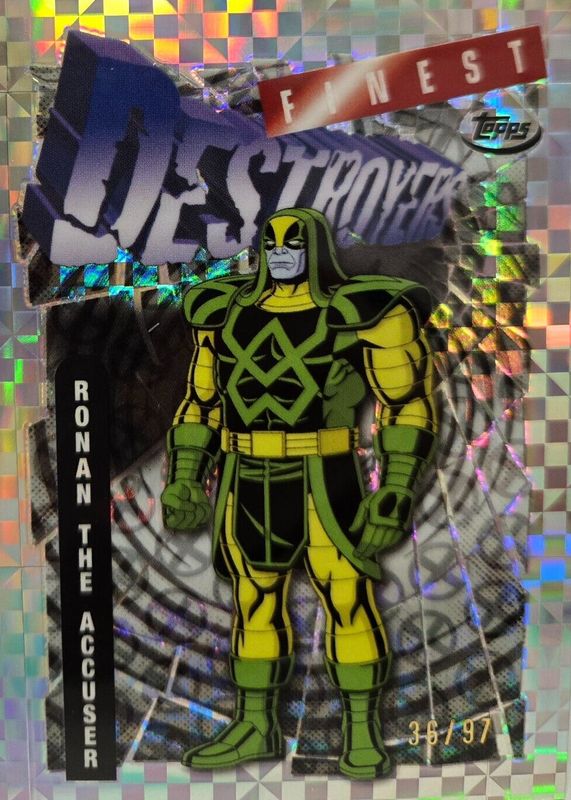 2025 Topps Finest X-Men 97 #68 Uncommon - X-Fractor /97