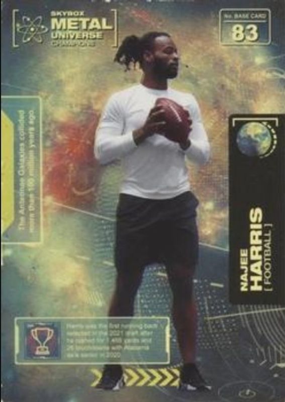 2021 Skybox Metal Universe Champions #83 Spectrum - Gold