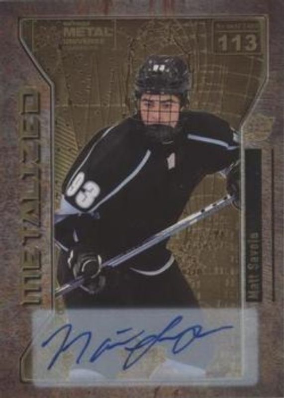 2021 Skybox Metal Universe Champions #113 Gold Autographs /10