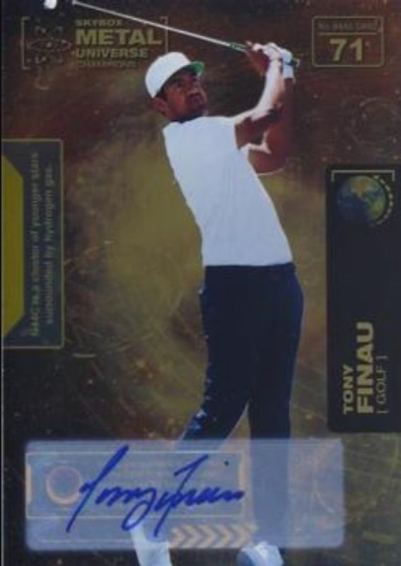 2021 Skybox Metal Universe Champions #71 Gold Autographs /10