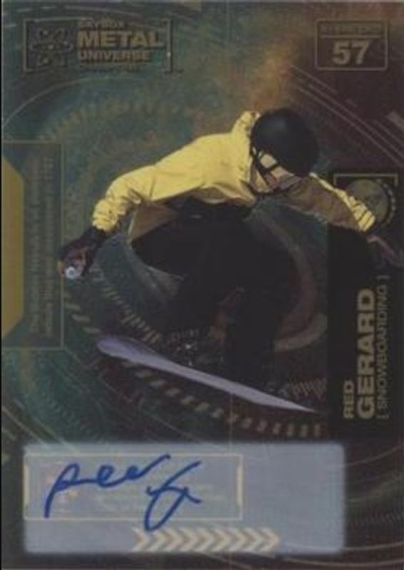 2021 Skybox Metal Universe Champions #57 Gold Autographs /10
