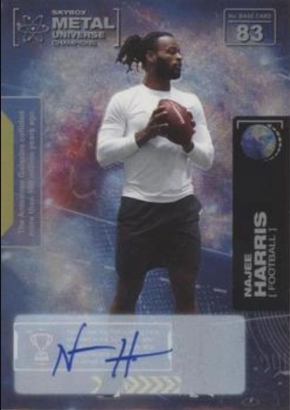 2021 Skybox Metal Universe Champions #83 Silver Autographs