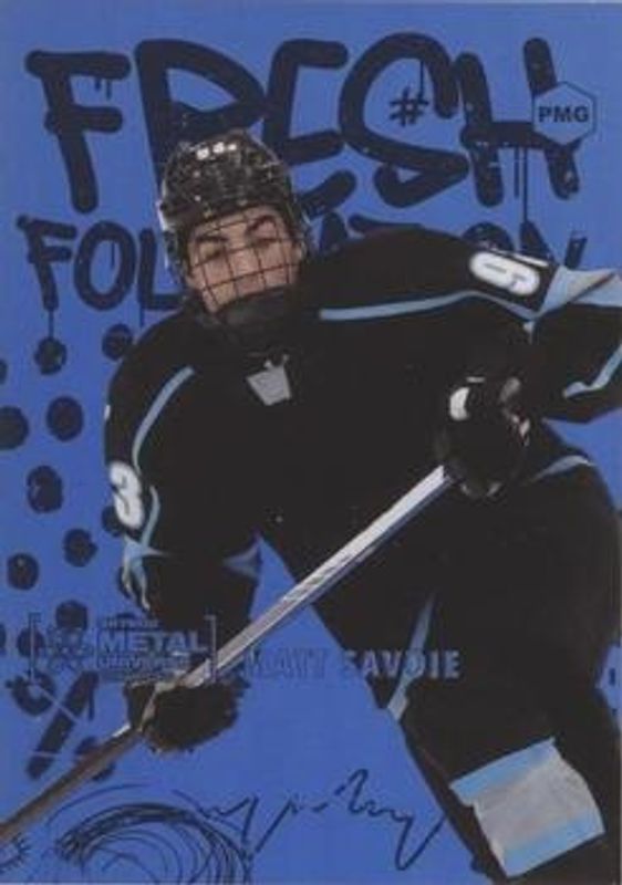 2021 Skybox Metal Universe Champions #FF13 Fresh Foundation - Blue Precious Metal Gems /25