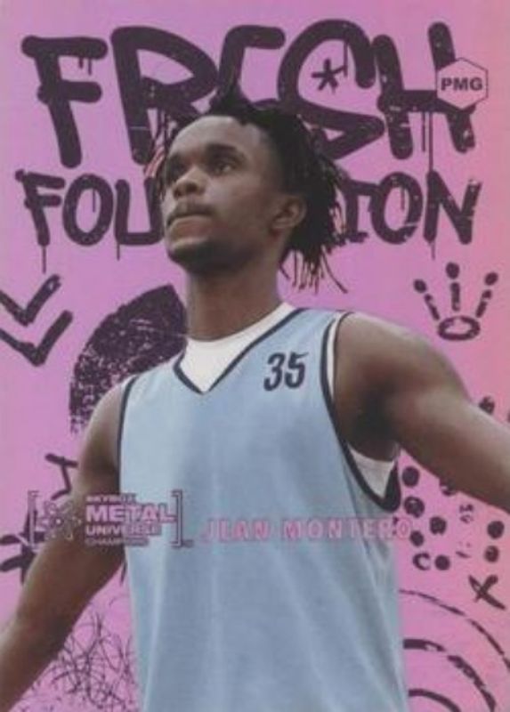 2021 Skybox Metal Universe Champions #FF42 Fresh Foundation - Pink Precious Metal Gems /75