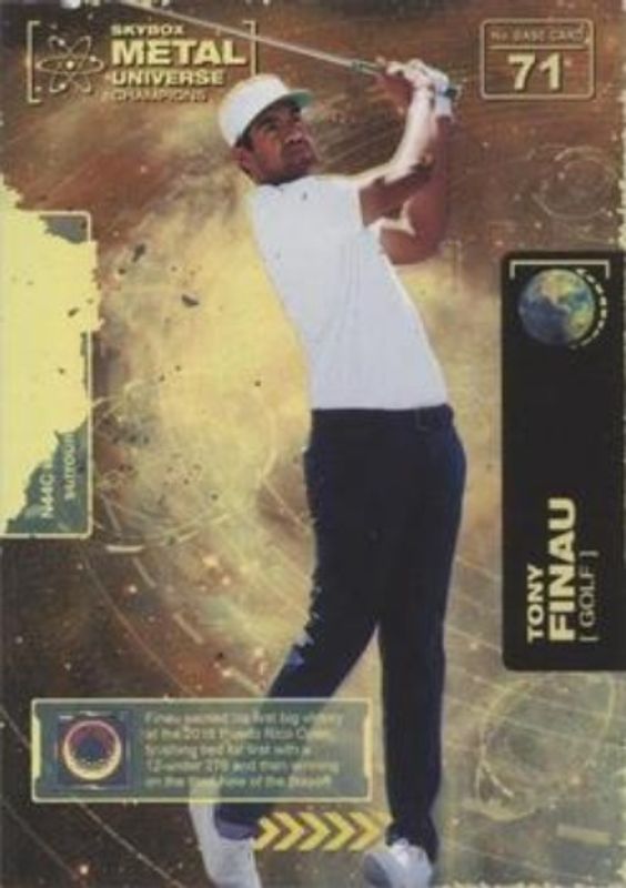 2021 Skybox Metal Universe Champions #71 Spectrum - Gold