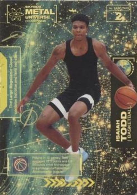 2021 Skybox Metal Universe Champions #2 Spectrum - Gold