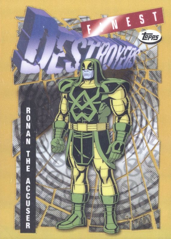 2025 Topps Finest X-Men 97 #68 Uncommon - Gold Refractor /50