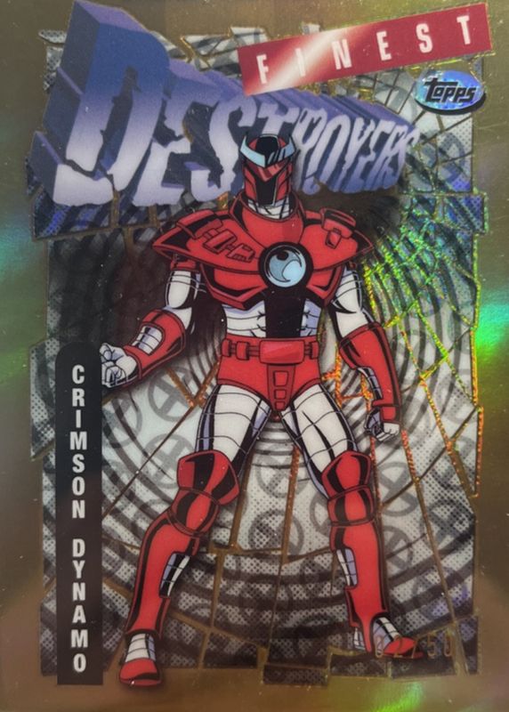 2025 Topps Finest X-Men 97 #71 Uncommon - Gold Refractor /50