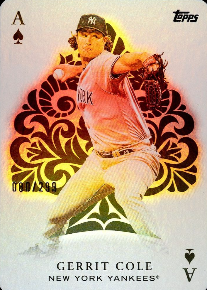 Gerrit Cole 2023 Topps #AA-9 All Aces - Black /299 Price Guide