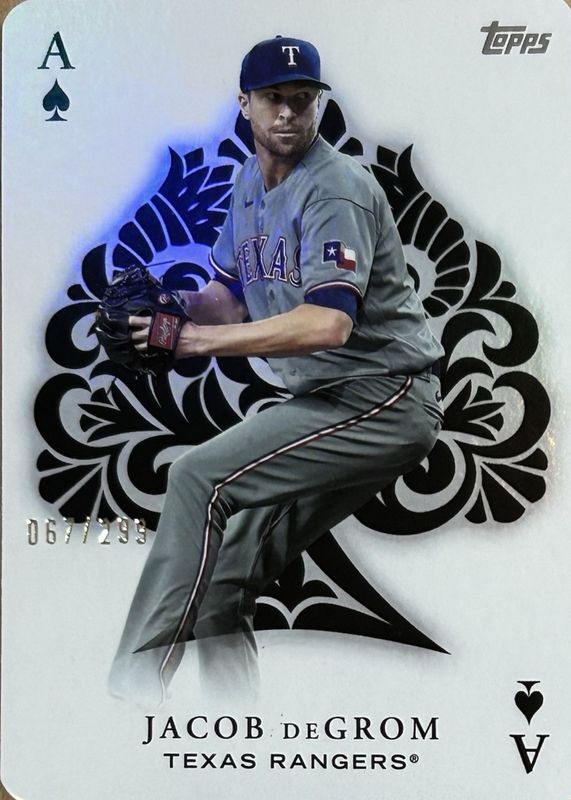 2023 Topps #AA-49 All Aces - Black /299 (Rangers)