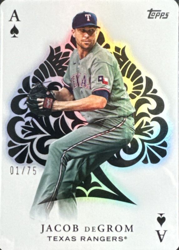 2023 Topps #AA-49 All Aces - Gold /75 (Rangers)