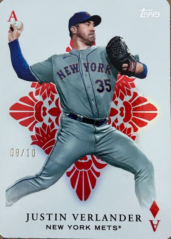 2023 Topps #AA-45 All Aces - Red /10 (Mets)