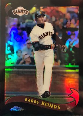 2002 Topps Chrome #500 Black Refractor /50