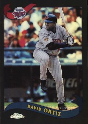 2002 Topps Chrome #489 Black Refractor /50